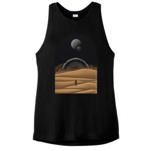 Dune Arrakis Ladies PosiCharge Tri-Blend Wicking Tank