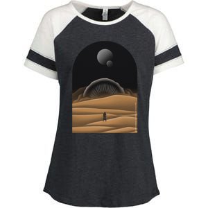 Dune Arrakis Enza Ladies Jersey Colorblock Tee