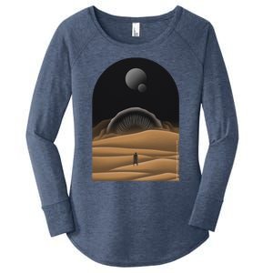 Dune Arrakis Women's Perfect Tri Tunic Long Sleeve Shirt