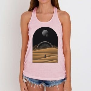 Dune Arrakis Women's Knotted Racerback Tank