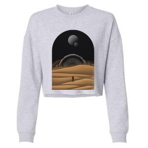 Dune Arrakis Cropped Pullover Crew