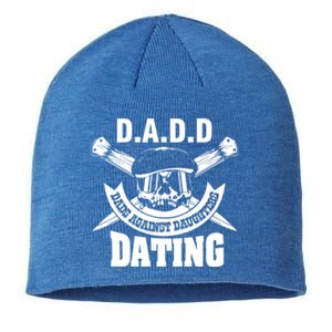 D A D D Dads Against Daughters Dating Gift Sustainable Beanie