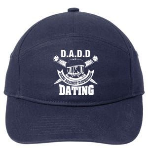 D A D D Dads Against Daughters Dating Gift 7-Panel Snapback Hat