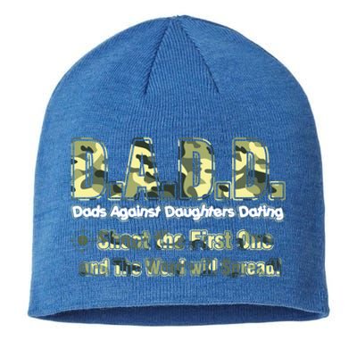 D A D D Dads Against Daughters Dating Gift Sustainable Beanie