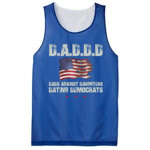 D A D D D Dads Against Daughters Dating Democrats Gift Mesh Reversible Basketball Jersey Tank