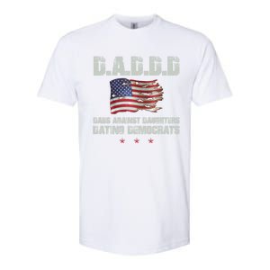 D A D D D Dads Against Daughters Dating Democrats Gift Softstyle CVC T-Shirt