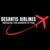 Desantis Airlines DeSantis Airlines Funny Political Trending Button