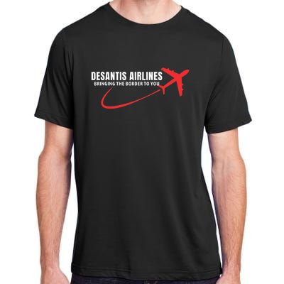 Desantis Airlines DeSantis Airlines Funny Political Trending Adult ChromaSoft Performance T-Shirt