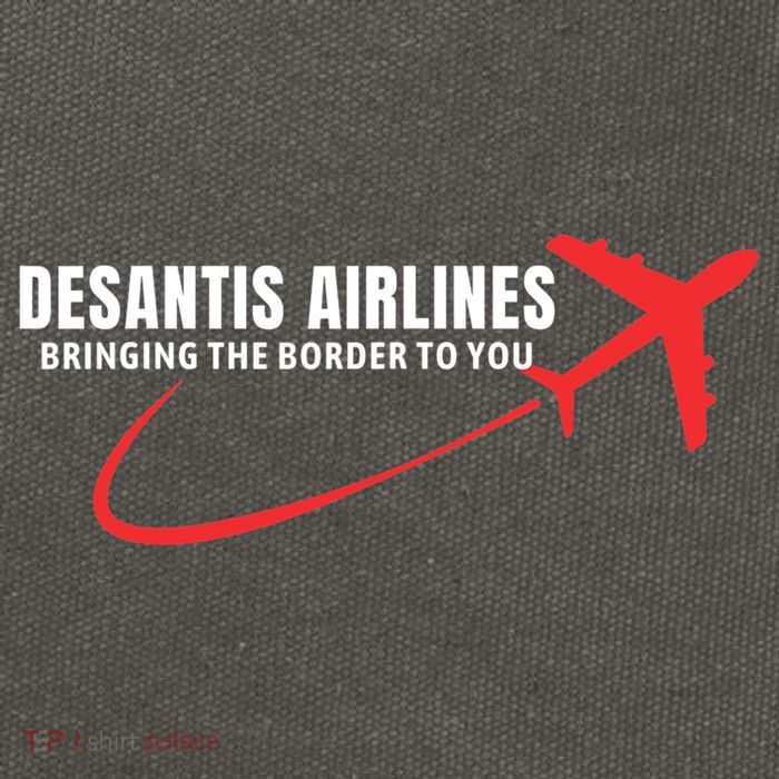 Desantis Airlines DeSantis Airlines Funny Political Trending Cotton Canvas Backpack