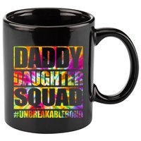 Daddy And Daughter Shirts Matching Father Daughter Squad 11oz C Handle Ceramic Mug