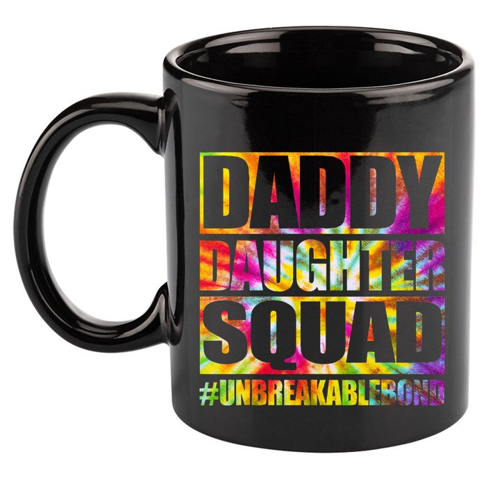 Daddy And Daughter Shirts Matching Father Daughter Squad 11oz C Handle Ceramic Mug