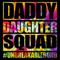 Daddy And Daughter Shirts Matching Father Daughter Squad Drawstring Bag