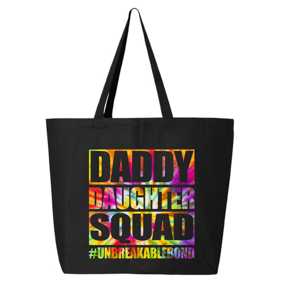 Daddy And Daughter Shirts Matching Father Daughter Squad 25L Jumbo Tote