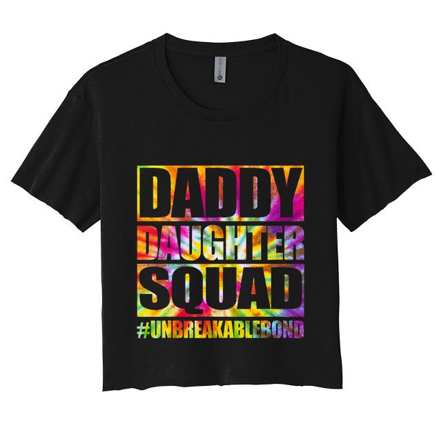 Daddy And Daughter Shirts Matching Father Daughter Squad Crop Top