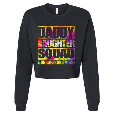 Daddy And Daughter Shirts Matching Father Daughter Squad Cropped Pullover Crew