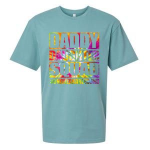 Daddy And Daughter Shirts Matching Father Daughter Squad Sueded Cloud Jersey T-Shirt