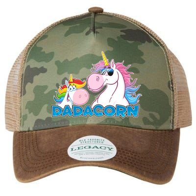 Dadacorn Dad Unicorn Legacy Tie Dye Trucker Hat