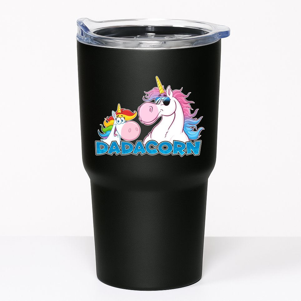 Dadacorn Dad Unicorn Tumbler