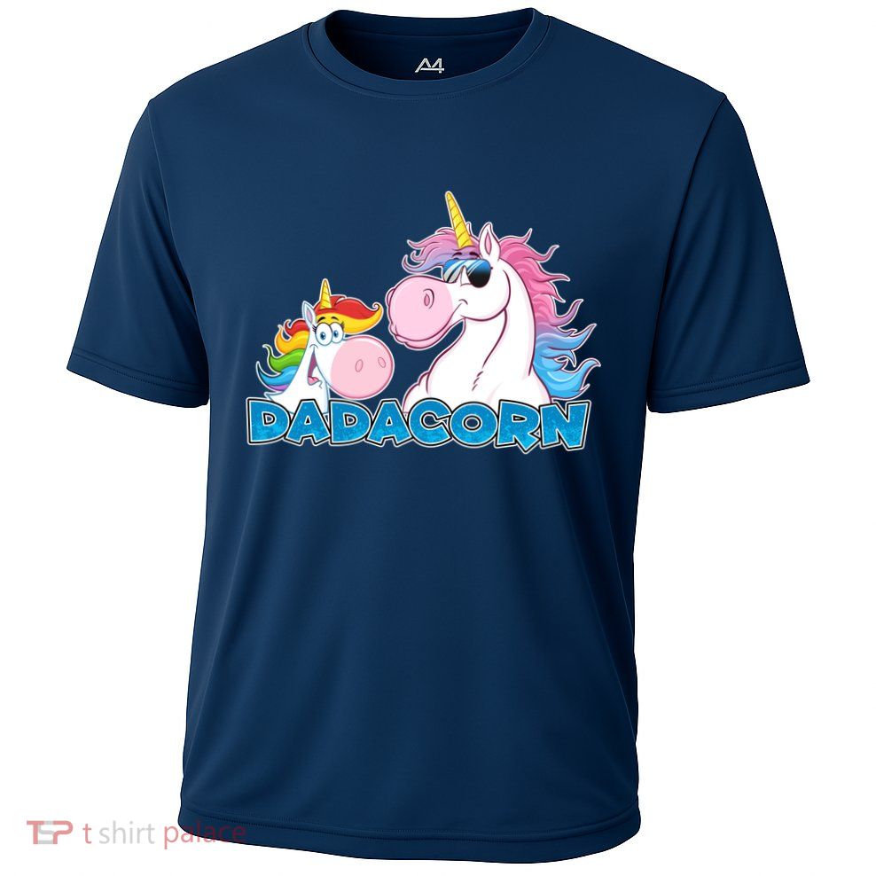 Dadacorn Dad Unicorn Cooling Performance Crew T-Shirt