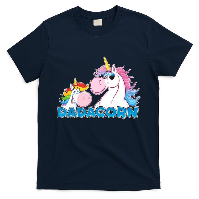 Dadacorn Dad Unicorn T-Shirt