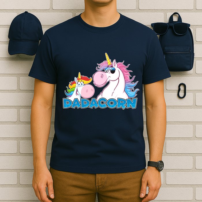 Dadacorn Dad Unicorn T-Shirt