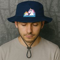Dadacorn Dad Unicorn Bucket Hat