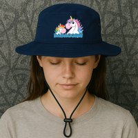 Dadacorn Dad Unicorn Bucket Hat