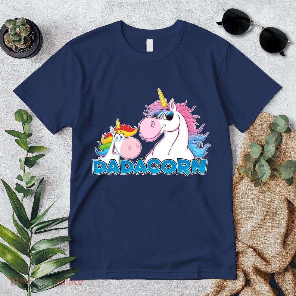 Dadacorn Dad Unicorn Premium T-Shirt