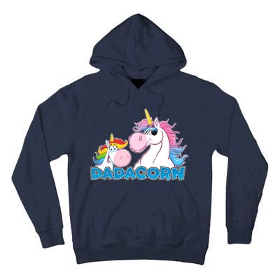 Dadacorn Dad Unicorn Tall Hoodie