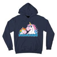 Dadacorn Dad Unicorn Tall Hoodie