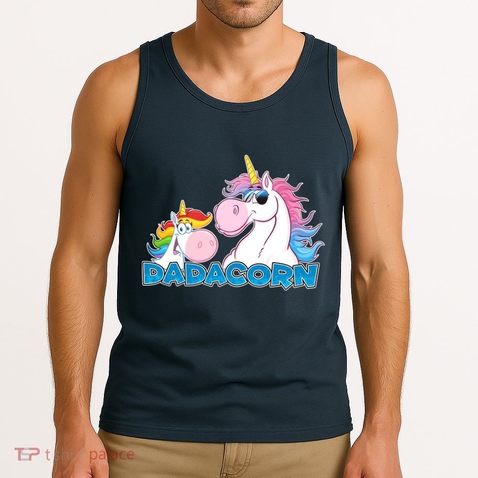 Dadacorn Dad Unicorn Tank Top