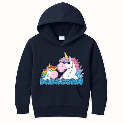 Dadacorn Dad Unicorn Kids Hoodie