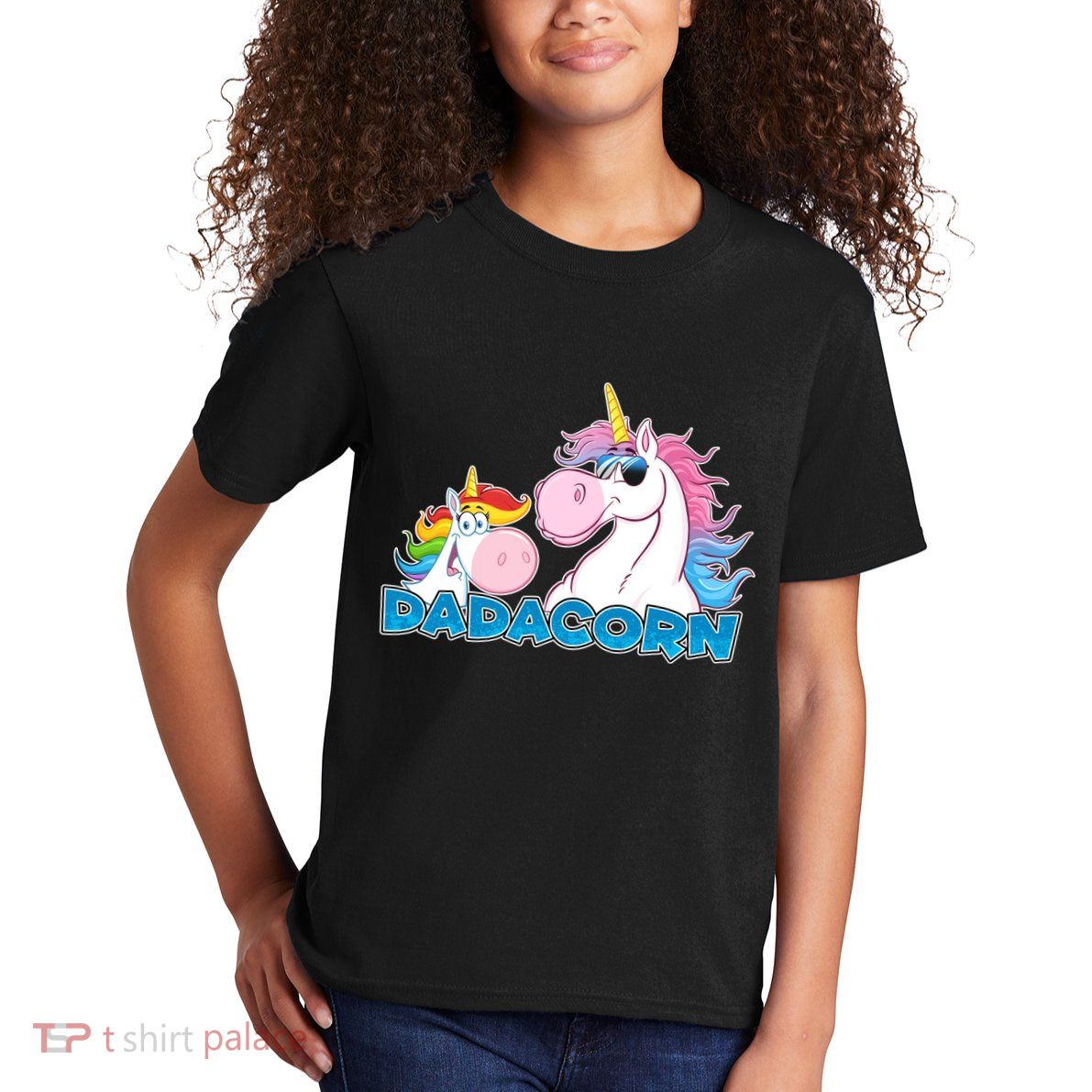 Dadacorn Dad Unicorn Kids T-Shirt