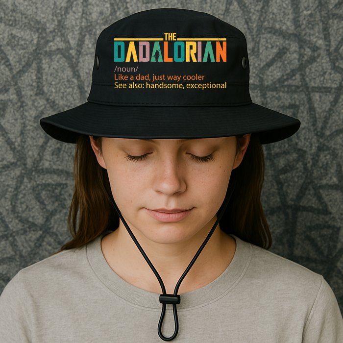 Dadalorian Definition Like A Dad But Way Cooler Bucket Hat