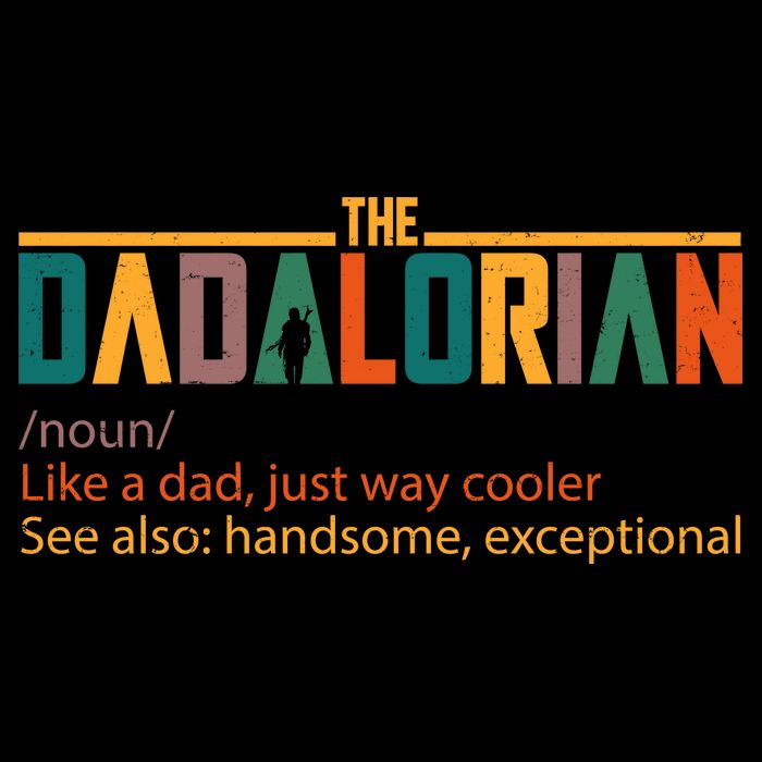 Dadalorian Definition Like A Dad But Way Cooler Mug