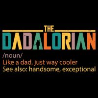 Dadalorian Definition Like A Dad But Way Cooler Drawstring Bag