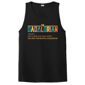 Dadalorian Definition Like A Dad But Way Cooler PosiCharge Competitor Tank