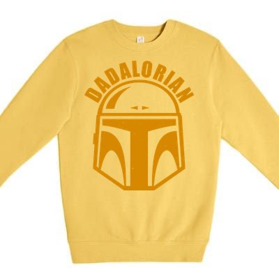 Dadalorian Helmet Premium Crewneck Sweatshirt