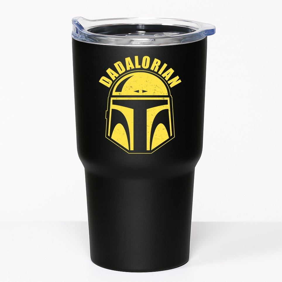 Dadalorian Helmet Tumbler