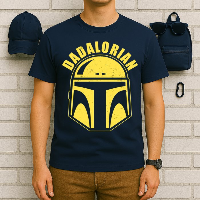 Dadalorian Helmet T-Shirt
