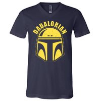 Dadalorian Helmet V-Neck T-Shirt