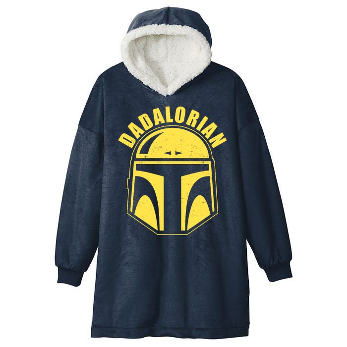 Dadalorian Helmet Hooded Wearable Blanket