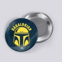 Dadalorian Helmet Button