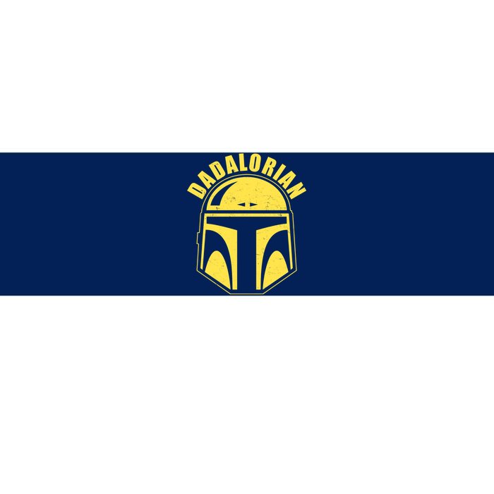 Dadalorian Helmet Bumper Sticker