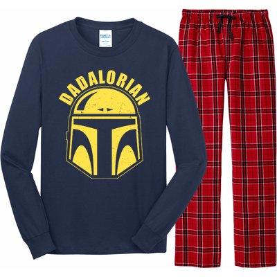 Dadalorian Helmet Long Sleeve Pajama Set