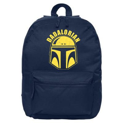 Dadalorian Helmet 16 in Basic Backpack