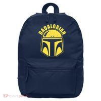 Dadalorian Helmet 16 in Basic Backpack