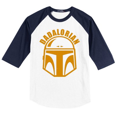 Dadalorian Helmet Baseball Sleeve Shirt