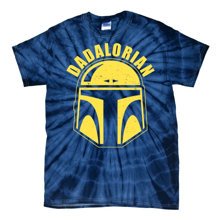 Dadalorian Helmet Tie-Dye T-Shirt