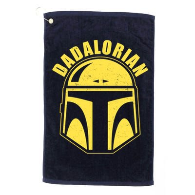 Dadalorian Helmet Golf Towel